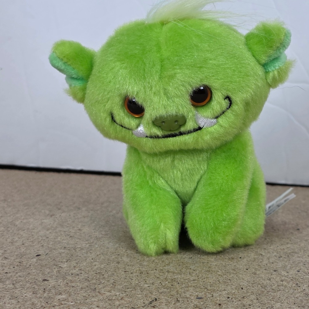 Russ Petooties Pets Green Monster Plush Toy l Stuffed Animal mythical cute soft‎